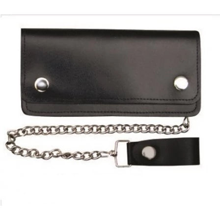 Black Biker 6 Pockets Chain Wallet