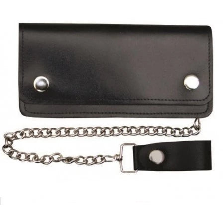 Black Biker 5 Pockets Chain Wallet